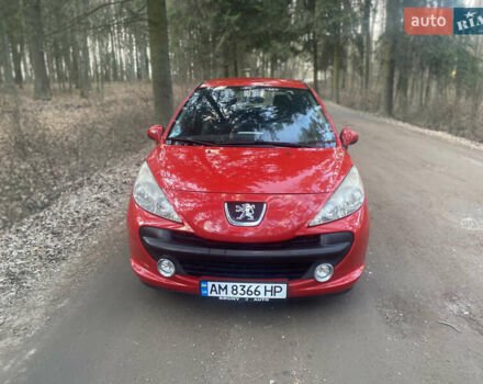 Красный Пежо 207, объемом двигателя 1.4 л и пробегом 188 тыс. км за 5500 $, фото 8 на Automoto.ua