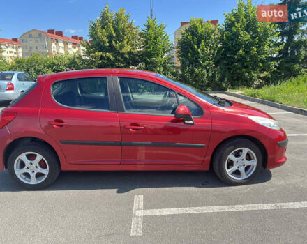 Красный Пежо 207, объемом двигателя 1.36 л и пробегом 133 тыс. км за 5200 $, фото 3 на Automoto.ua