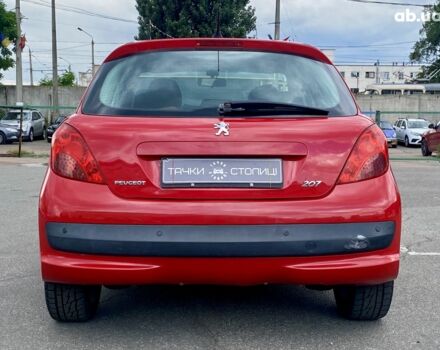 Червоний Пежо 207, об'ємом двигуна 1.6 л та пробігом 138 тис. км за 6300 $, фото 6 на Automoto.ua