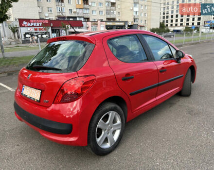 Червоний Пежо 207, об'ємом двигуна 1.36 л та пробігом 196 тис. км за 4300 $, фото 5 на Automoto.ua