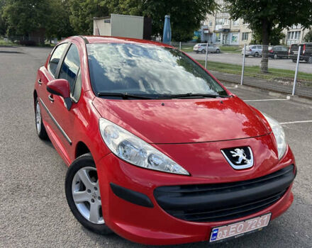 Червоний Пежо 207, об'ємом двигуна 1.36 л та пробігом 196 тис. км за 4300 $, фото 1 на Automoto.ua