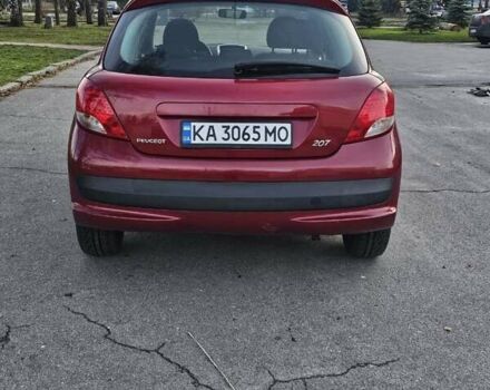 Червоний Пежо 207, об'ємом двигуна 1.36 л та пробігом 183 тис. км за 4200 $, фото 7 на Automoto.ua