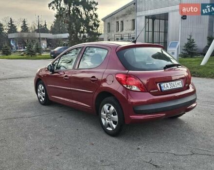 Красный Пежо 207, объемом двигателя 1.36 л и пробегом 180 тыс. км за 4300 $, фото 6 на Automoto.ua