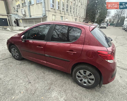 Красный Пежо 207, объемом двигателя 1.36 л и пробегом 122 тыс. км за 5200 $, фото 2 на Automoto.ua