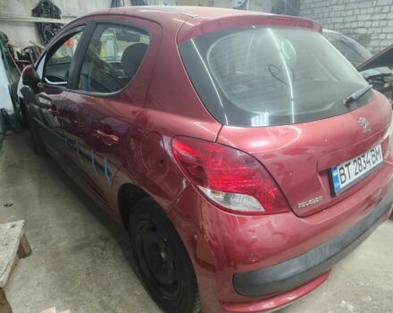 Красный Пежо 207, объемом двигателя 1.4 л и пробегом 187 тыс. км за 4600 $, фото 6 на Automoto.ua