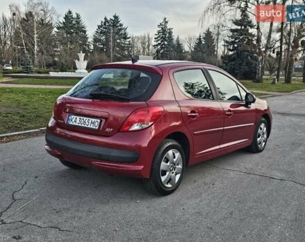 Червоний Пежо 207, об'ємом двигуна 1.36 л та пробігом 183 тис. км за 4200 $, фото 8 на Automoto.ua