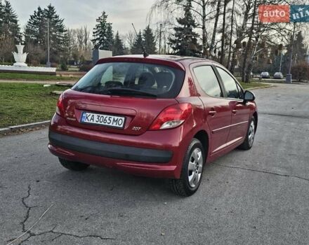 Червоний Пежо 207, об'ємом двигуна 1.36 л та пробігом 183 тис. км за 4200 $, фото 9 на Automoto.ua