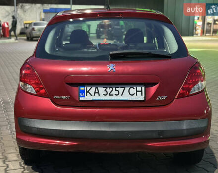 Красный Пежо 207, объемом двигателя 1.36 л и пробегом 140 тыс. км за 5300 $, фото 3 на Automoto.ua