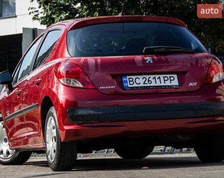 Червоний Пежо 207, об'ємом двигуна 1.36 л та пробігом 167 тис. км за 5300 $, фото 6 на Automoto.ua