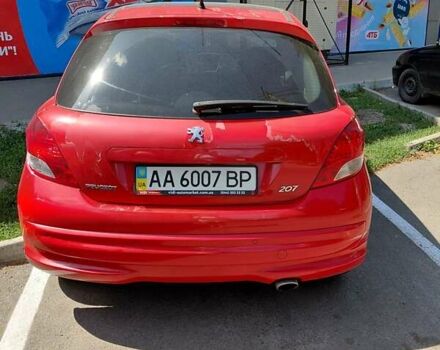 Червоний Пежо 207, об'ємом двигуна 1.6 л та пробігом 99 тис. км за 6700 $, фото 5 на Automoto.ua
