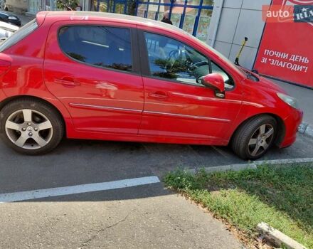 Червоний Пежо 207, об'ємом двигуна 1.6 л та пробігом 99 тис. км за 6700 $, фото 4 на Automoto.ua