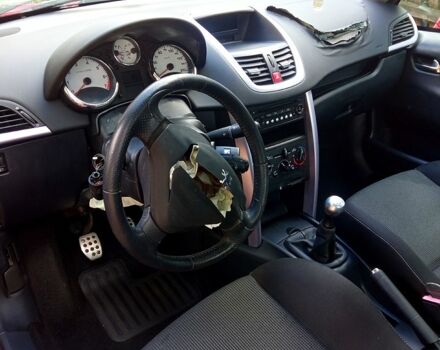 Червоний Пежо 207, об'ємом двигуна 1.6 л та пробігом 125 тис. км за 3000 $, фото 2 на Automoto.ua