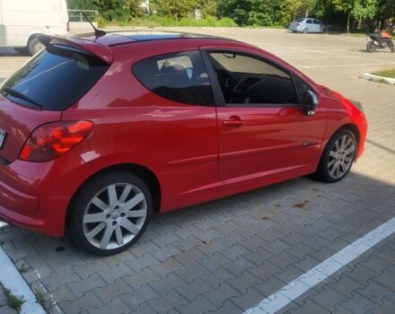 Красный Пежо 207, объемом двигателя 1.6 л и пробегом 220 тыс. км за 5200 $, фото 6 на Automoto.ua