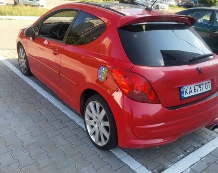 Красный Пежо 207, объемом двигателя 1.6 л и пробегом 220 тыс. км за 5200 $, фото 2 на Automoto.ua