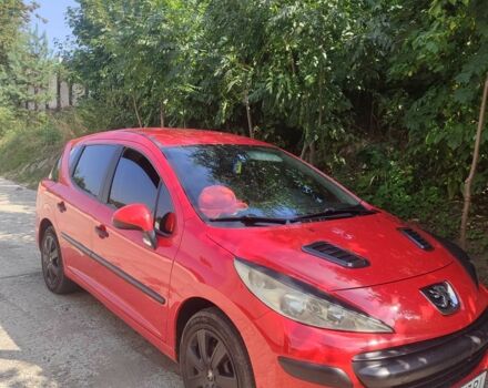 Червоний Пежо 207, об'ємом двигуна 1.4 л та пробігом 248 тис. км за 3600 $, фото 6 на Automoto.ua