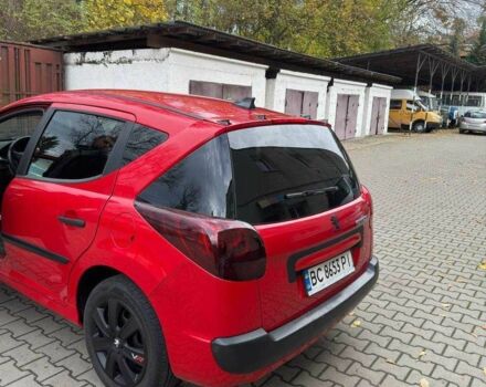 Червоний Пежо 207, об'ємом двигуна 1.4 л та пробігом 248 тис. км за 3600 $, фото 5 на Automoto.ua