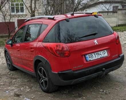 Красный Пежо 207, объемом двигателя 1.6 л и пробегом 230 тыс. км за 5300 $, фото 13 на Automoto.ua