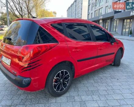 Пежо 207 2008 в Новояворовск на Automoto.ua Красный Пежо 207, объемом двигателя 1.6 л и пробегом 204 тыс. км за 5599 $, фото 4 на Automoto.ua