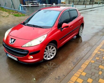 Червоний Пежо 207, об'ємом двигуна 1.4 л та пробігом 255 тис. км за 3300 $, фото 1 на Automoto.ua