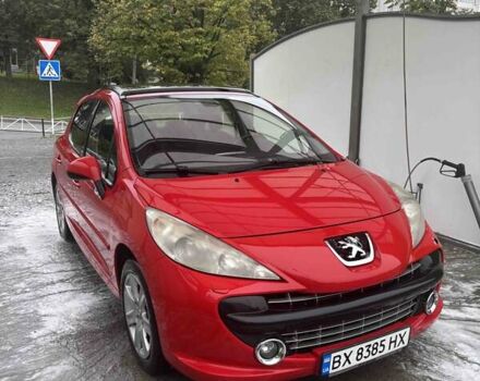 Червоний Пежо 207, об'ємом двигуна 1.6 л та пробігом 154 тис. км за 5200 $, фото 1 на Automoto.ua