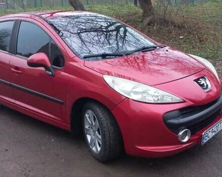 Красный Пежо 207, объемом двигателя 1.65 л и пробегом 129 тыс. км за 5700 $, фото 1 на Automoto.ua