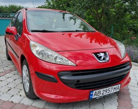 Красный Пежо 207, объемом двигателя 1.4 л и пробегом 278 тыс. км за 4990 $, фото 1 на Automoto.ua
