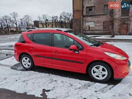 Червоний Пежо 207, об'ємом двигуна 1.4 л та пробігом 165 тис. км за 4500 $, фото 1 на Automoto.ua