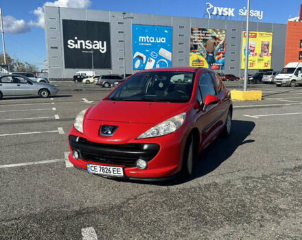 Красный Пежо 207, объемом двигателя 1.4 л и пробегом 169 тыс. км за 3200 $, фото 1 на Automoto.ua