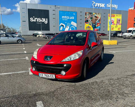 Красный Пежо 207, объемом двигателя 1.36 л и пробегом 169 тыс. км за 3700 $, фото 1 на Automoto.ua