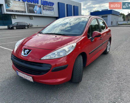 Червоний Пежо 207, об'ємом двигуна 1.36 л та пробігом 196 тис. км за 4300 $, фото 1 на Automoto.ua