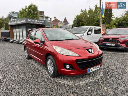 Пежо 207 2010 у Хмельницькому на Automoto.ua Червоний Пежо 207, об'ємом двигуна 1.36 л та пробігом 198 тис. км за 5300 $, фото 1 на Automoto.ua