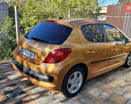 Пежо 207 2008 в Николаеве на Automoto.ua Желтый Пежо 207, объемом двигателя 1.4 л и пробегом 244 тыс. км за 4205 $, фото 9 на Automoto.ua