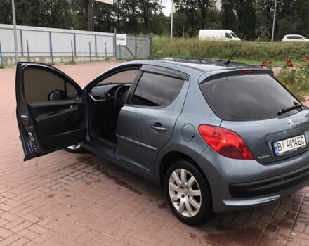 Сірий Пежо 207, об'ємом двигуна 1.6 л та пробігом 235 тис. км за 4450 $, фото 38 на Automoto.ua