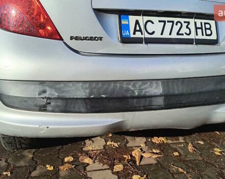 Серый Пежо 207, объемом двигателя 1.4 л и пробегом 205 тыс. км за 4200 $, фото 9 на Automoto.ua