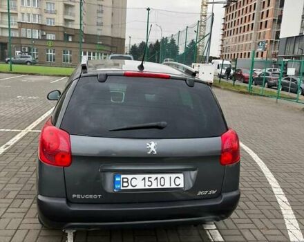 Серый Пежо 207, объемом двигателя 1.4 л и пробегом 207 тыс. км за 4700 $, фото 10 на Automoto.ua