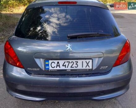 Сірий Пежо 207, об'ємом двигуна 1.36 л та пробігом 215 тис. км за 4500 $, фото 6 на Automoto.ua