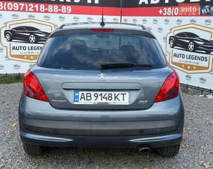 Серый Пежо 207, объемом двигателя 1.6 л и пробегом 167 тыс. км за 4900 $, фото 4 на Automoto.ua