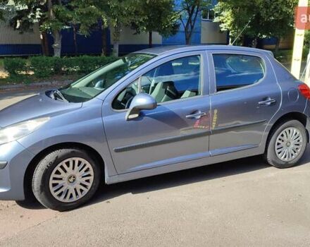Серый Пежо 207, объемом двигателя 1.4 л и пробегом 166 тыс. км за 5400 $, фото 2 на Automoto.ua