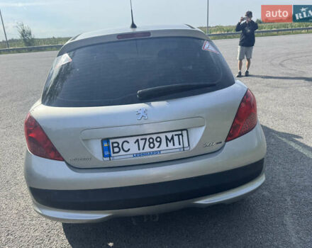 Сірий Пежо 207, об'ємом двигуна 1.6 л та пробігом 175 тис. км за 5000 $, фото 4 на Automoto.ua