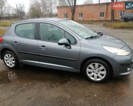 Серый Пежо 207, объемом двигателя 1.4 л и пробегом 107 тыс. км за 7100 $, фото 2 на Automoto.ua