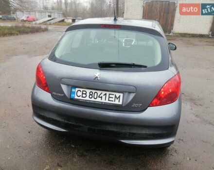 Серый Пежо 207, объемом двигателя 1.4 л и пробегом 107 тыс. км за 7100 $, фото 3 на Automoto.ua