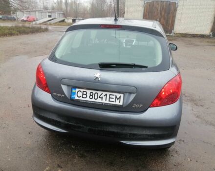 Серый Пежо 207, объемом двигателя 1.4 л и пробегом 107 тыс. км за 7100 $, фото 4 на Automoto.ua
