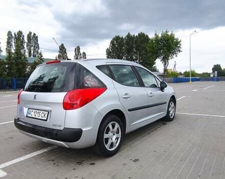 Сірий Пежо 207, об'ємом двигуна 1.6 л та пробігом 236 тис. км за 4900 $, фото 15 на Automoto.ua