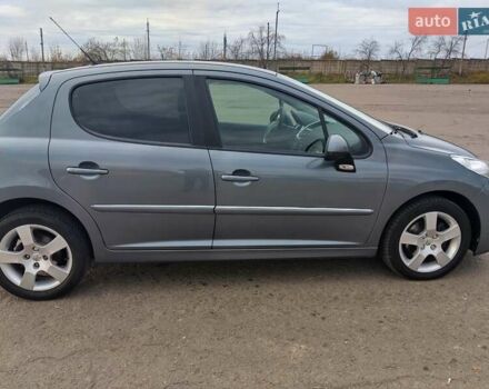 Серый Пежо 207, объемом двигателя 1.6 л и пробегом 220 тыс. км за 7300 $, фото 5 на Automoto.ua