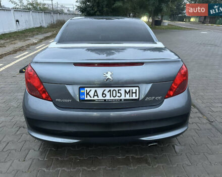 Серый Пежо 207, объемом двигателя 1.6 л и пробегом 154 тыс. км за 5700 $, фото 7 на Automoto.ua