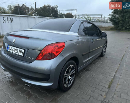 Серый Пежо 207, объемом двигателя 1.6 л и пробегом 154 тыс. км за 5700 $, фото 5 на Automoto.ua