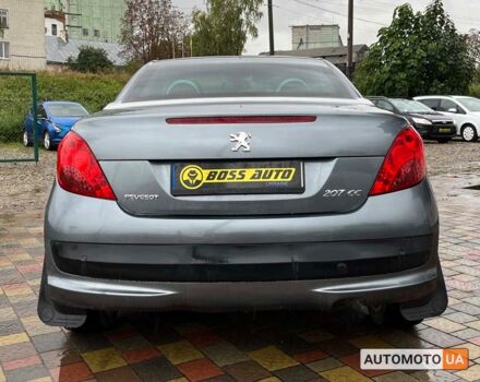 Серый Пежо 207, объемом двигателя 1.6 л и пробегом 200 тыс. км за 4800 $, фото 4 на Automoto.ua