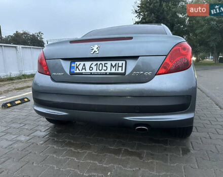 Серый Пежо 207, объемом двигателя 1.6 л и пробегом 154 тыс. км за 5700 $, фото 6 на Automoto.ua