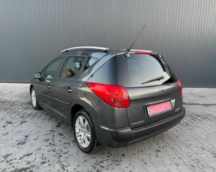 Сірий Пежо 207, об'ємом двигуна 1.6 л та пробігом 190 тис. км за 5200 $, фото 4 на Automoto.ua