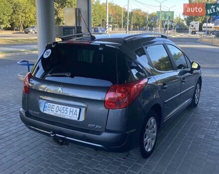 Серый Пежо 207, объемом двигателя 1.6 л и пробегом 229 тыс. км за 5500 $, фото 11 на Automoto.ua